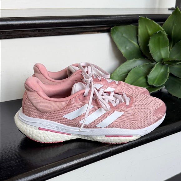 adidas Shoes - Adidas Solar Glide 5 running shoes in a pink color-way women’s 7.5